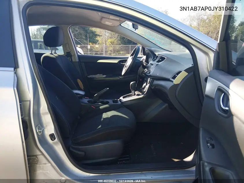2018 NISSAN SENTRA VIN 3N1AB7AP0JY310422 — фото 5