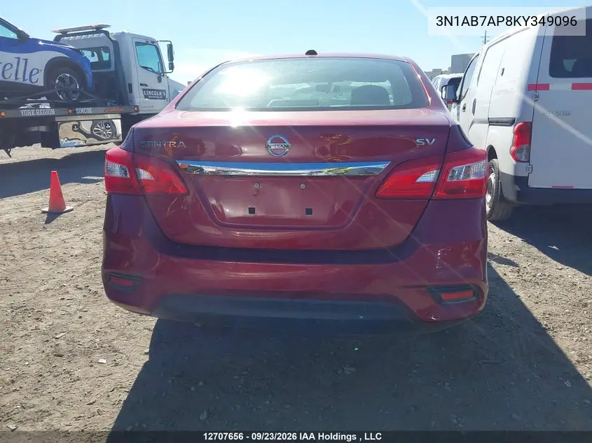 2019 NISSAN SENTRA VIN 3N1AB7AP8KY349096 — фото 17