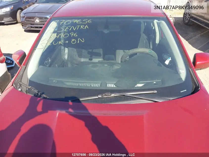 2019 NISSAN SENTRA VIN 3N1AB7AP8KY349096 — фото 18