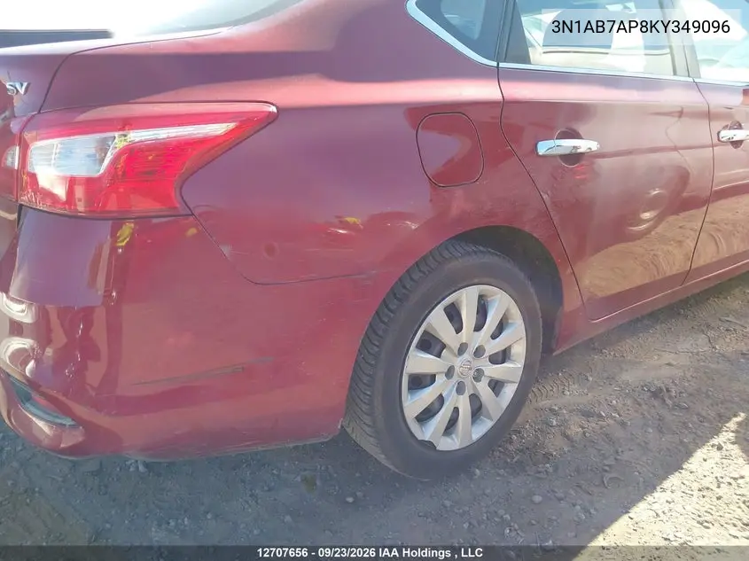 2019 NISSAN SENTRA VIN 3N1AB7AP8KY349096 — фото 21