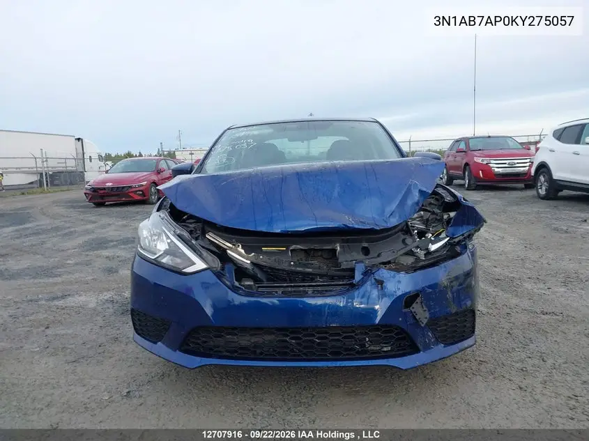 2019 NISSAN SENTRA VIN 3N1AB7AP0KY275057 — фото 13