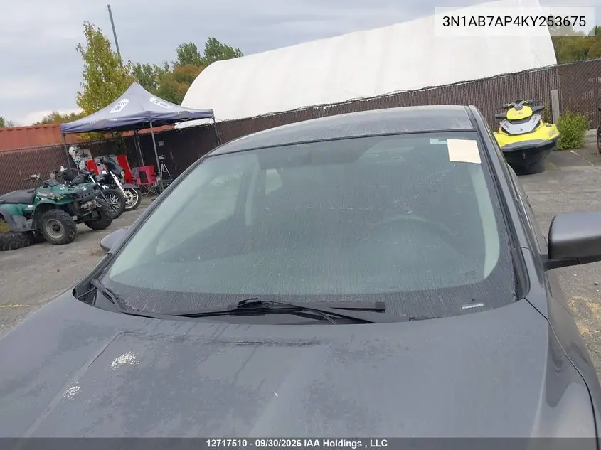 2019 NISSAN SENTRA VIN 3N1AB7AP4KY253675 — фото 17