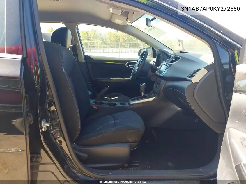 2019 NISSAN SENTRA VIN 3N1AB7AP0KY272580 — фото 5