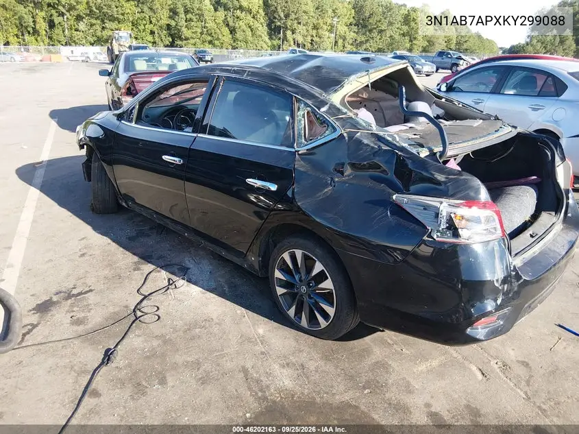 2019 NISSAN SENTRA VIN 3N1AB7APXKY299088 — фото 3
