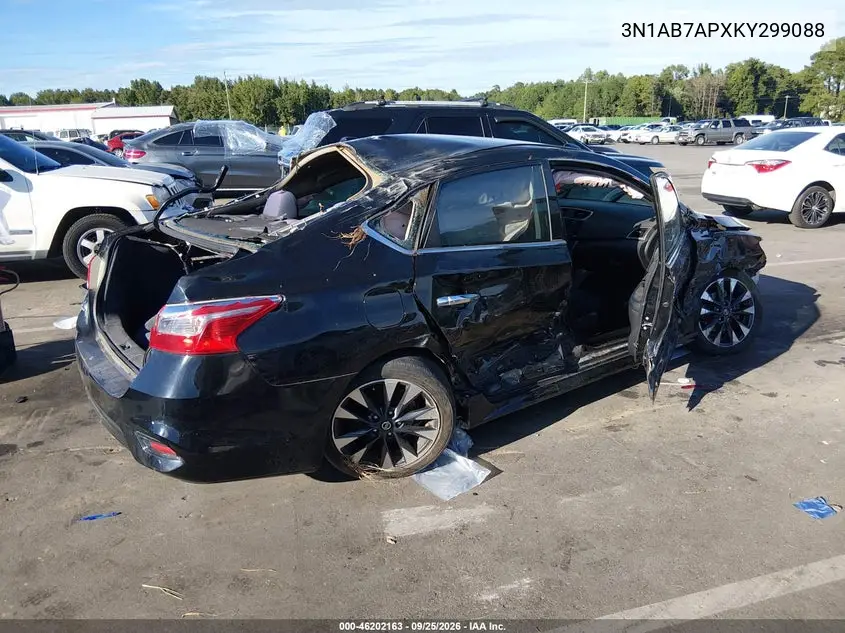 2019 NISSAN SENTRA VIN 3N1AB7APXKY299088 — фото 4