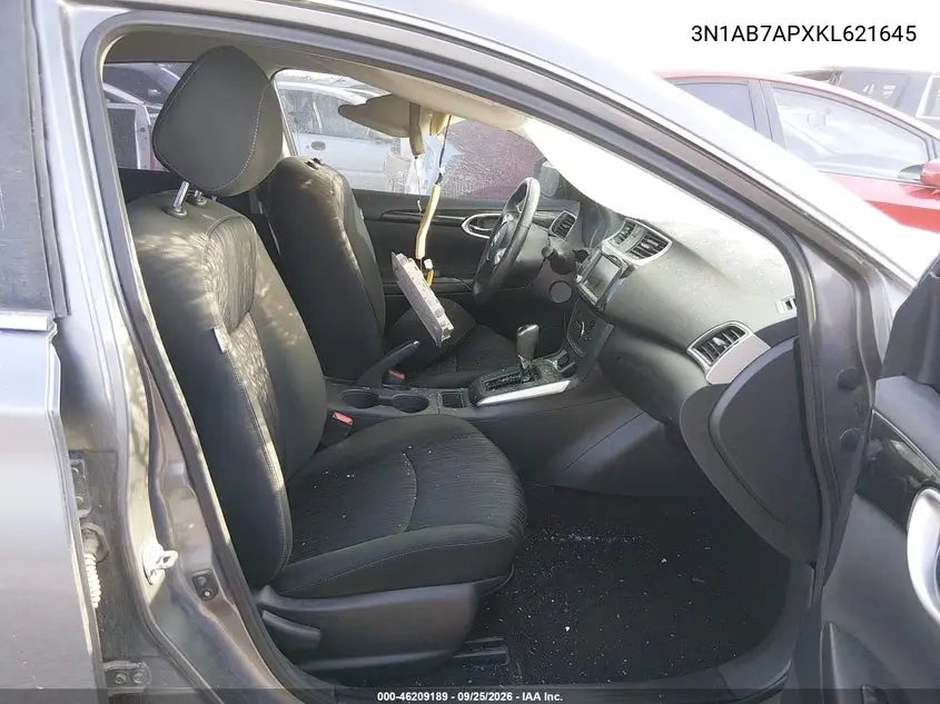 2019 NISSAN SENTRA VIN 3N1AB7APXKL621645 — фото 5
