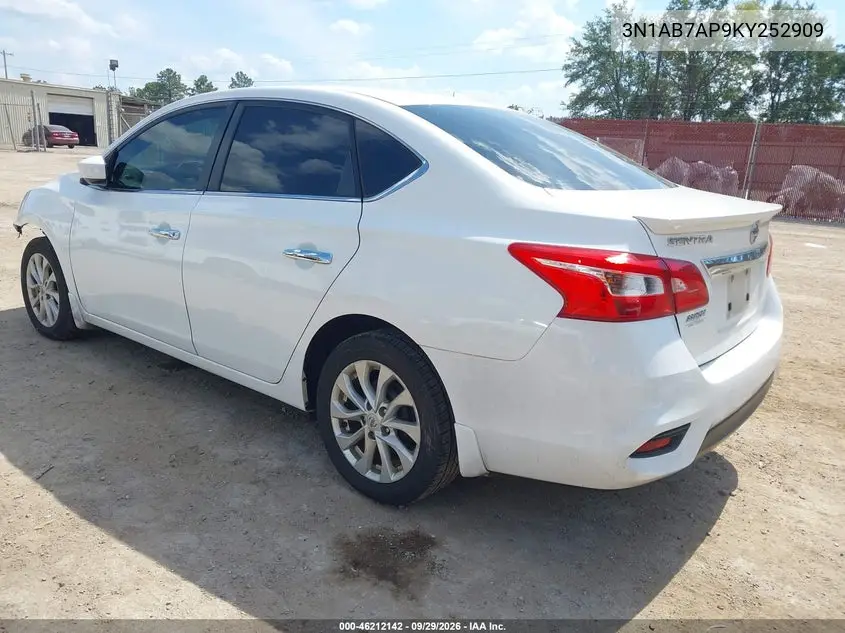 2019 NISSAN SENTRA VIN 3N1AB7AP9KY252909 — фото 3