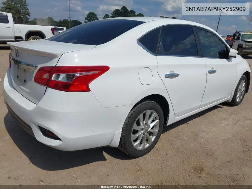 2019 NISSAN SENTRA VIN 3N1AB7AP9KY252909 — фото 4