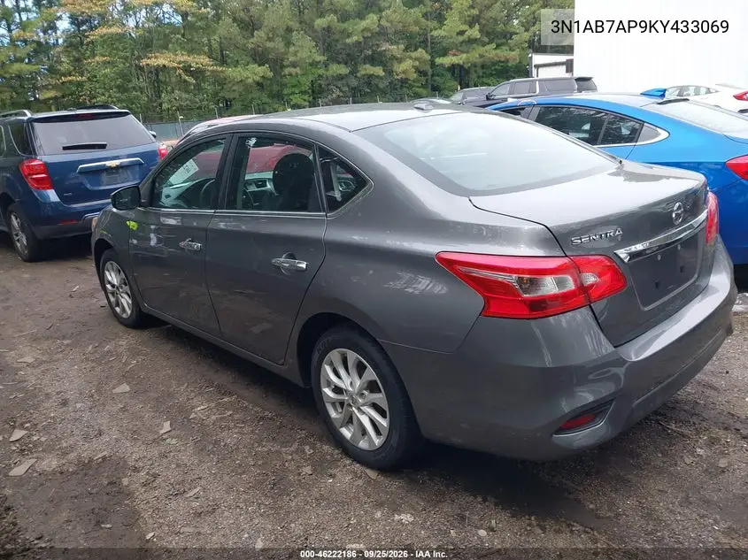 2019 NISSAN SENTRA VIN 3N1AB7AP9KY433069 — фото 3