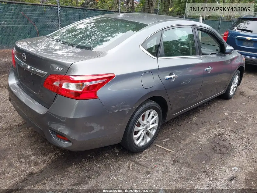 2019 NISSAN SENTRA VIN 3N1AB7AP9KY433069 — фото 4