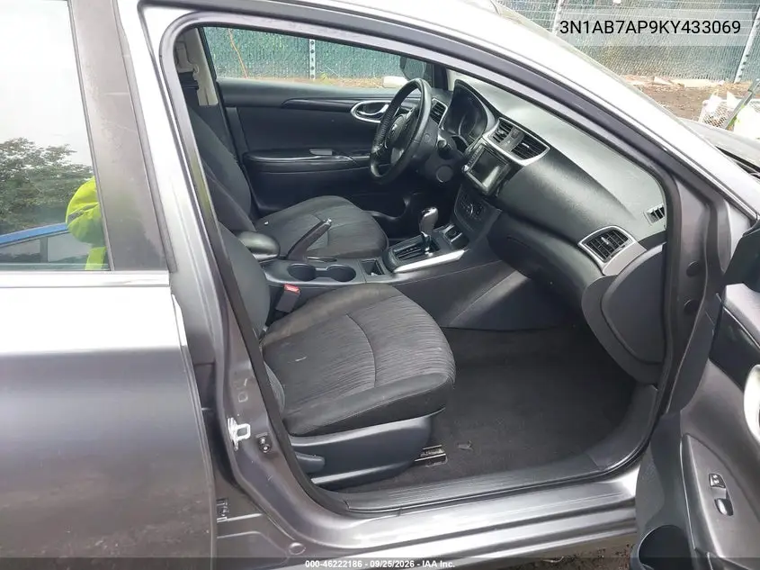 2019 NISSAN SENTRA VIN 3N1AB7AP9KY433069 — фото 5