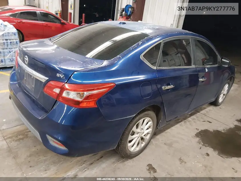 2019 NISSAN SENTRA VIN 3N1AB7AP9KY277776 — фото 4