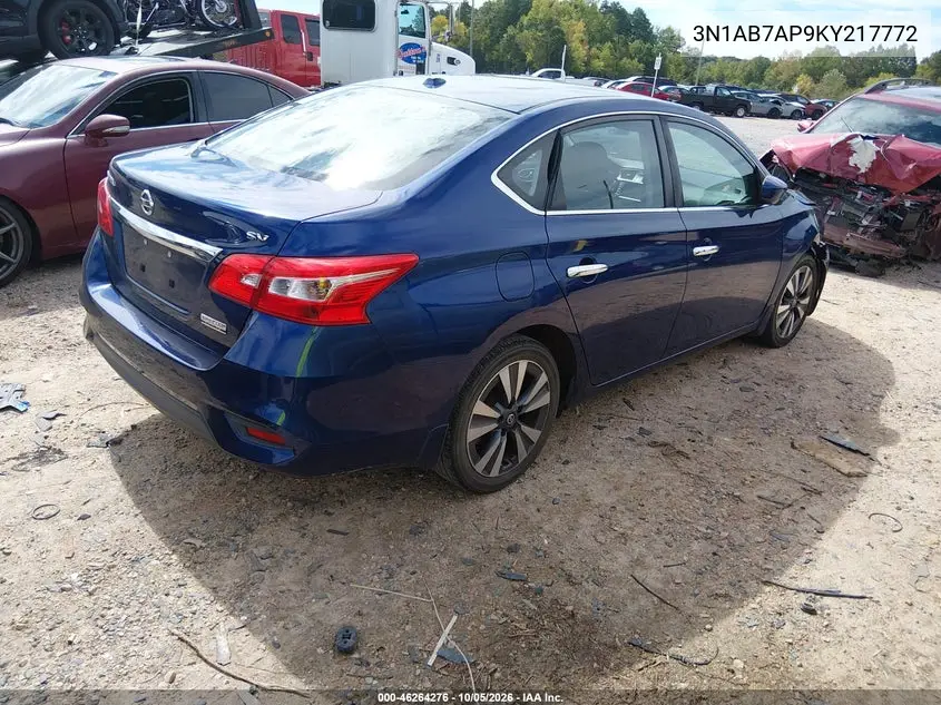 2019 NISSAN SENTRA VIN 3N1AB7AP9KY217772 — фото 4