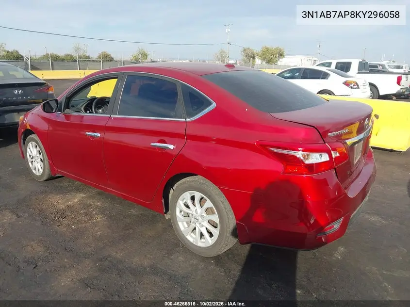 2019 NISSAN SENTRA VIN 3N1AB7AP8KY296058 — фото 3