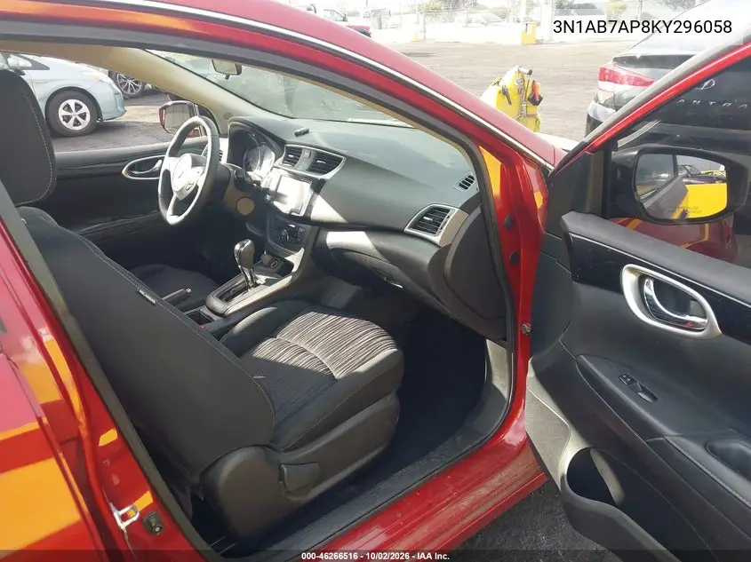 2019 NISSAN SENTRA VIN 3N1AB7AP8KY296058 — фото 5