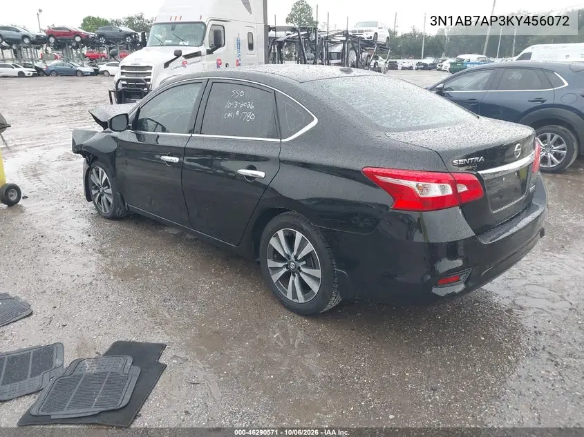2019 NISSAN SENTRA VIN 3N1AB7AP3KY456072 — фото 3