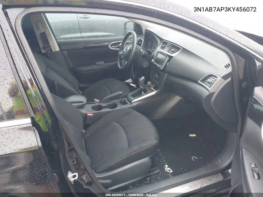2019 NISSAN SENTRA VIN 3N1AB7AP3KY456072 — фото 5