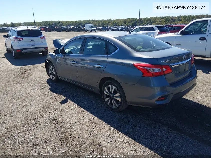 2019 NISSAN SENTRA VIN 3N1AB7AP9KY438174 — фото 3