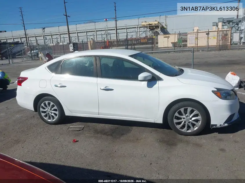2019 NISSAN SENTRA VIN 3N1AB7AP3KL613306 — фото 12