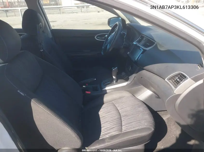 2019 NISSAN SENTRA VIN 3N1AB7AP3KL613306 — фото 5