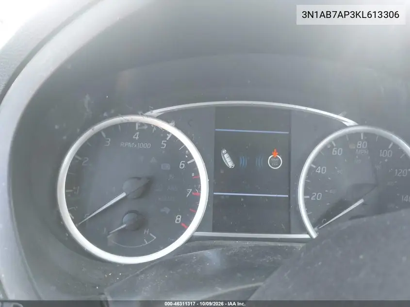 2019 NISSAN SENTRA VIN 3N1AB7AP3KL613306 — фото 7