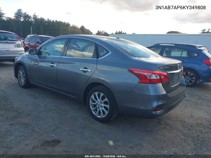 2019 NISSAN SENTRA VIN 3N1AB7AP6KY349808 — фото 3