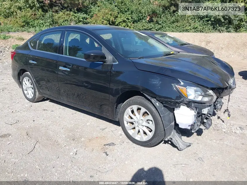 NISSAN SENTRA 2019, VIN 3N1AB7AP6KL607323