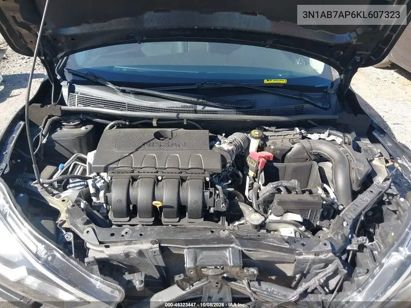 2019 NISSAN SENTRA VIN 3N1AB7AP6KL607323 — фото 10