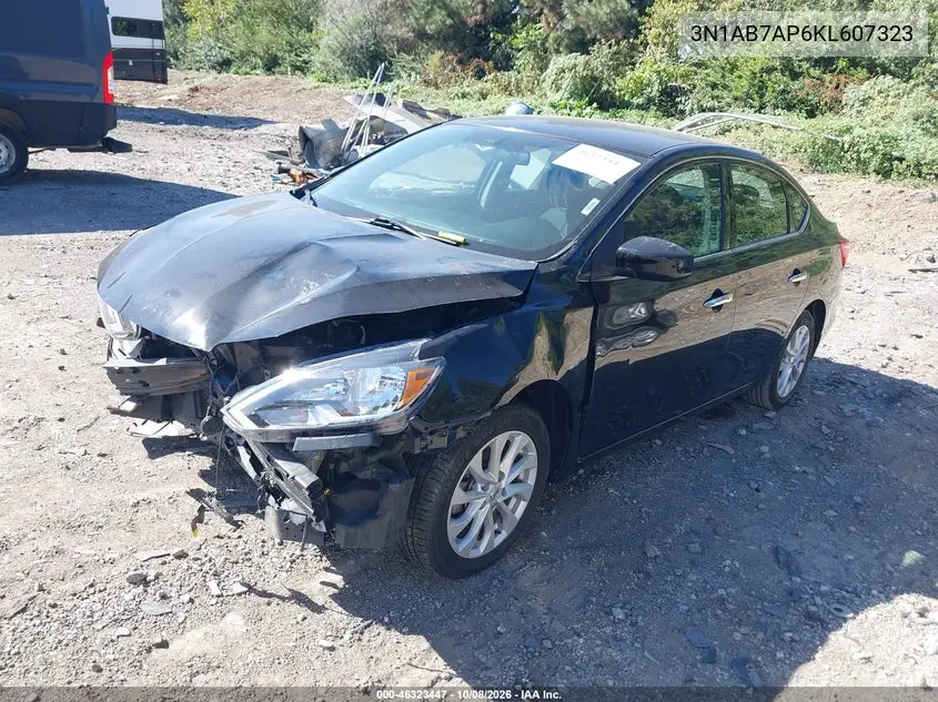 2019 NISSAN SENTRA VIN 3N1AB7AP6KL607323 — фото 2