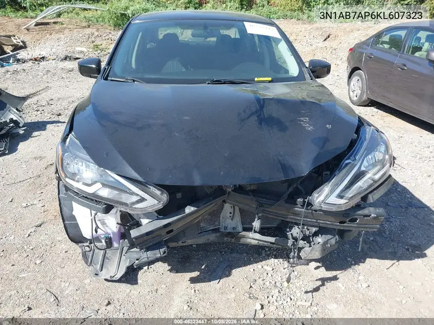 2019 NISSAN SENTRA VIN 3N1AB7AP6KL607323 — фото 6