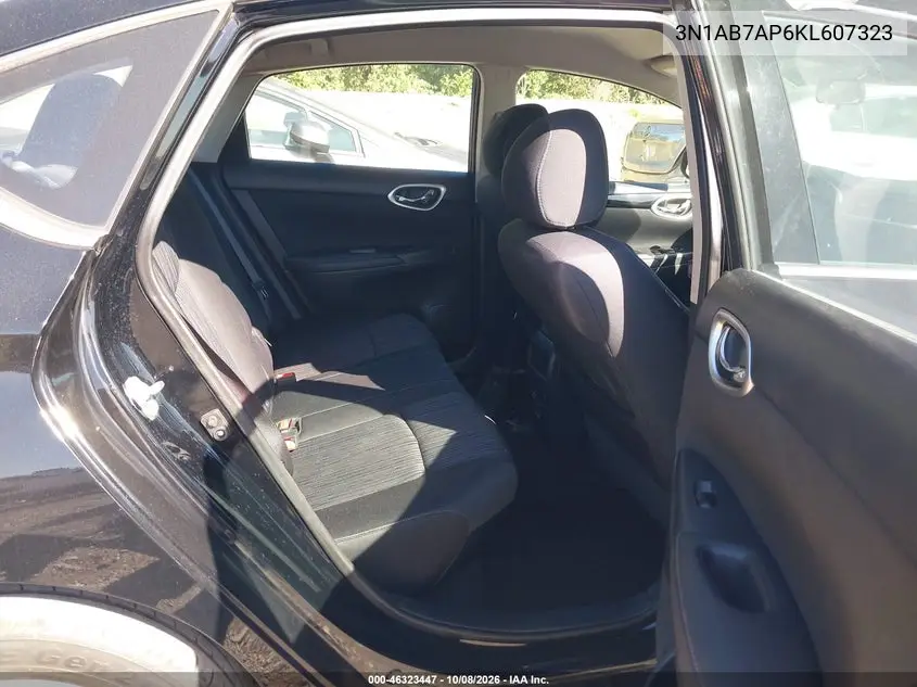 2019 NISSAN SENTRA VIN 3N1AB7AP6KL607323 — фото 8