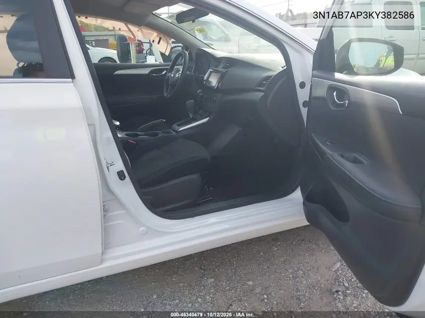 2019 NISSAN SENTRA VIN 3N1AB7AP3KY382586 — фото 5