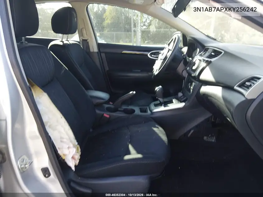 2019 NISSAN SENTRA VIN 3N1AB7APXKY256242 — фото 5