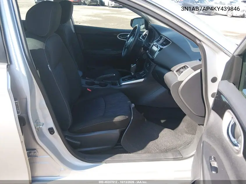 2019 NISSAN SENTRA VIN 3N1AB7AP4KY439846 — фото 5