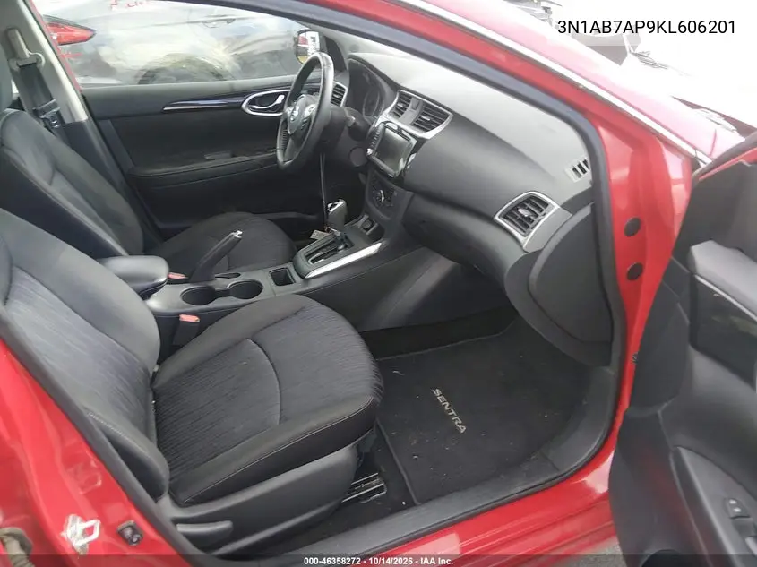 2019 NISSAN SENTRA VIN 3N1AB7AP9KL606201 — фото 5