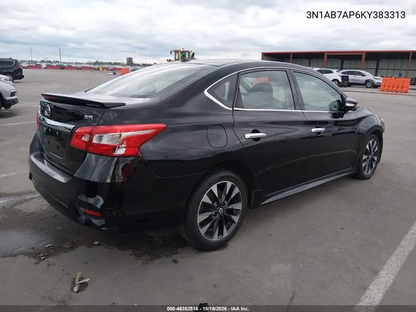 2019 NISSAN SENTRA VIN 3N1AB7AP6KY383313 — фото 4