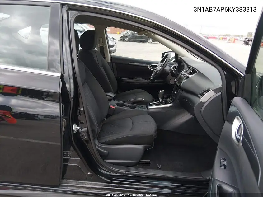 2019 NISSAN SENTRA VIN 3N1AB7AP6KY383313 — фото 5