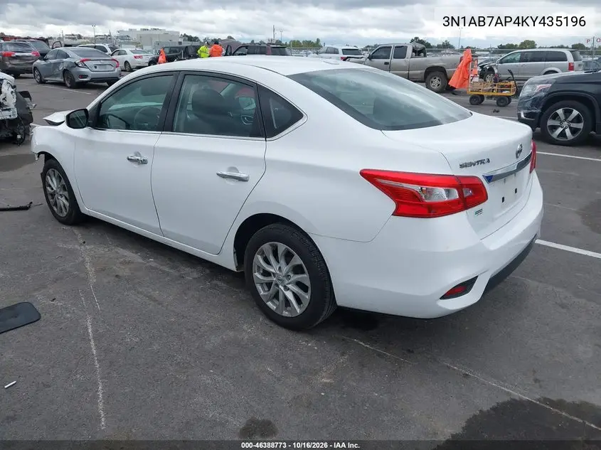 2019 NISSAN SENTRA VIN 3N1AB7AP4KY435196 — фото 3