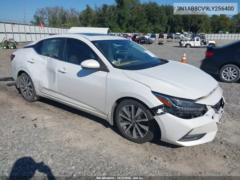 NISSAN SENTRA 2020, VIN 3N1AB8CV9LY256400