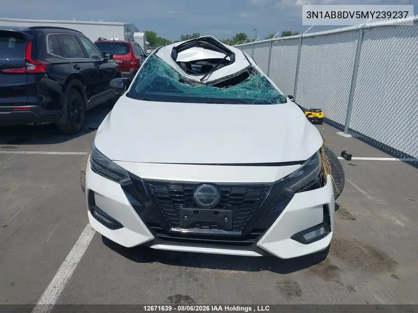 2021 NISSAN SENTRA VIN 3N1AB8DV5MY239237 — фото 11