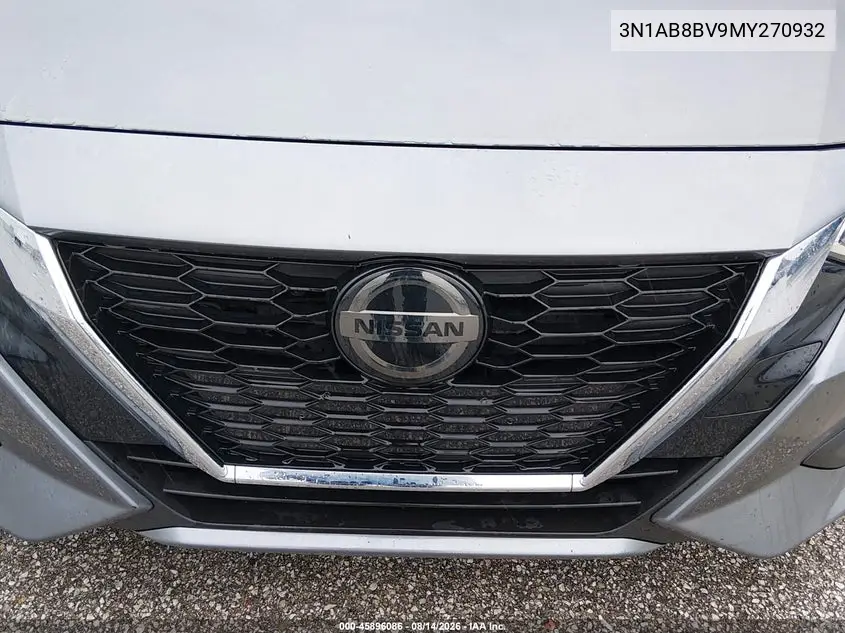 2021 NISSAN SENTRA VIN 3N1AB8BV9MY270932 — фото 13