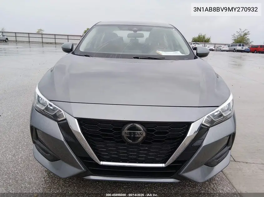 2021 NISSAN SENTRA VIN 3N1AB8BV9MY270932 — фото 14