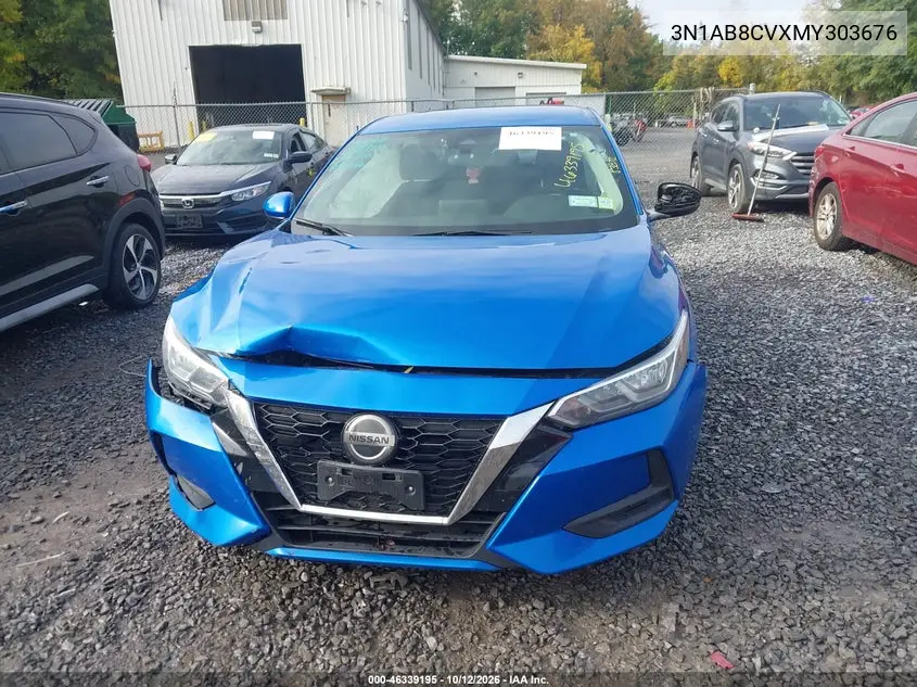 2021 NISSAN SENTRA VIN 3N1AB8CVXMY303676 — фото 12