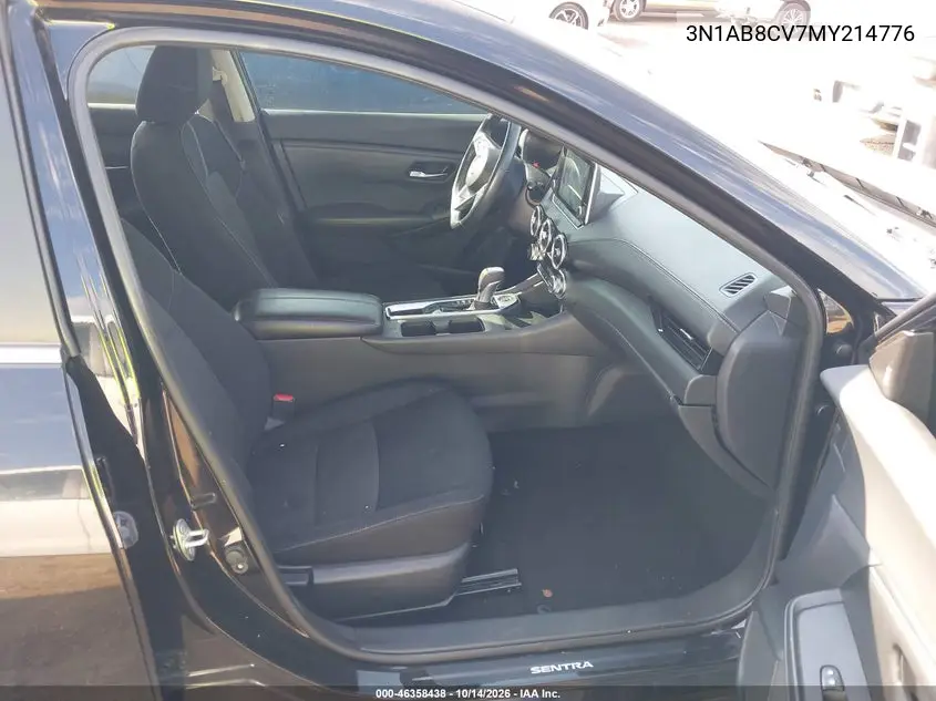 2021 NISSAN SENTRA VIN 3N1AB8CV7MY214776 — фото 5