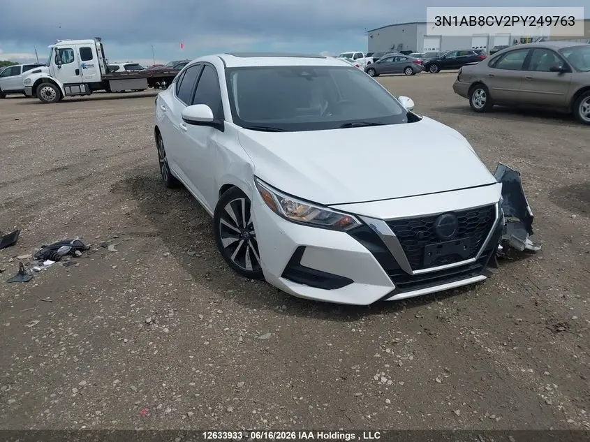 NISSAN SENTRA 2023, VIN 3N1AB8CV2PY249763