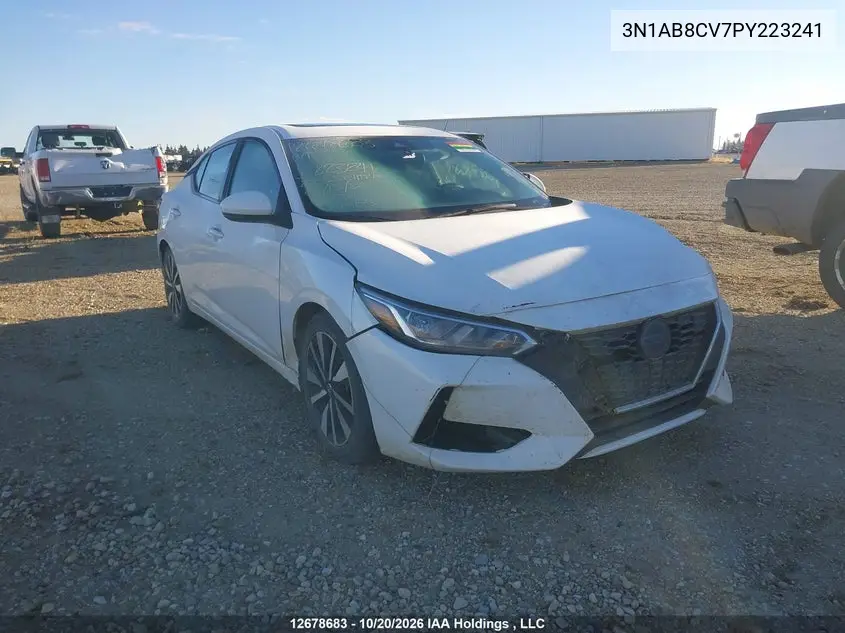 NISSAN SENTRA 2023, VIN 3N1AB8CV7PY223241