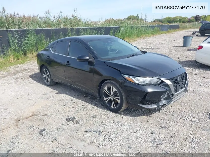NISSAN SENTRA 2023, VIN 3N1AB8CV5PY277170