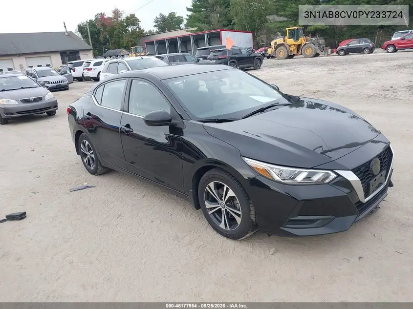 NISSAN SENTRA 2023, VIN 3N1AB8CV0PY233724