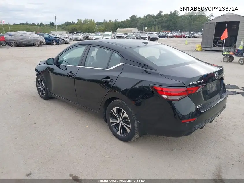 2023 NISSAN SENTRA VIN 3N1AB8CV0PY233724 — фото 3