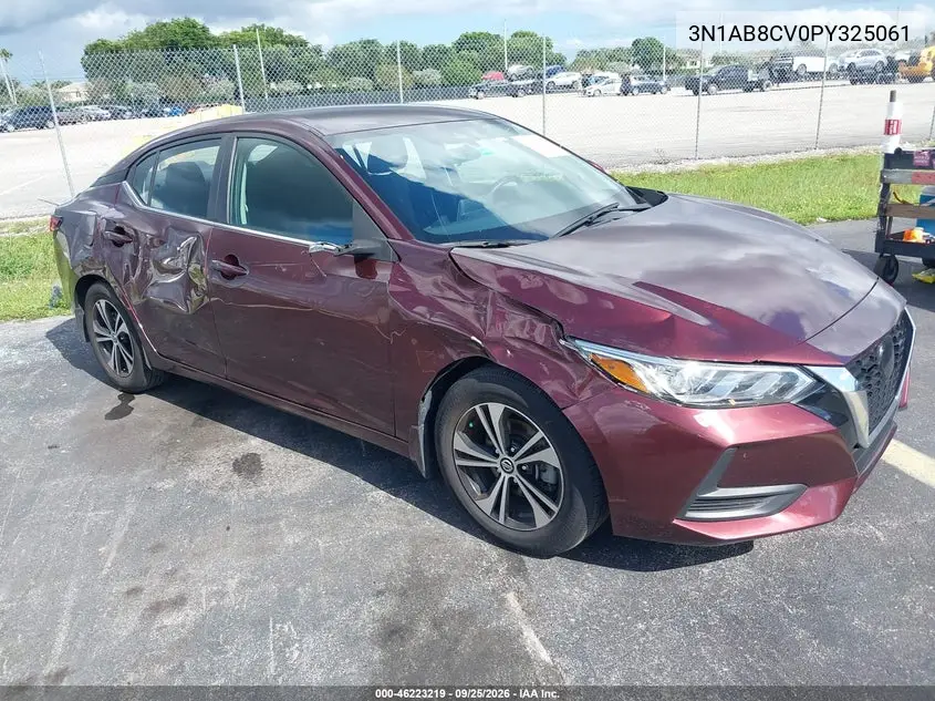 NISSAN SENTRA 2023, VIN 3N1AB8CV0PY325061
